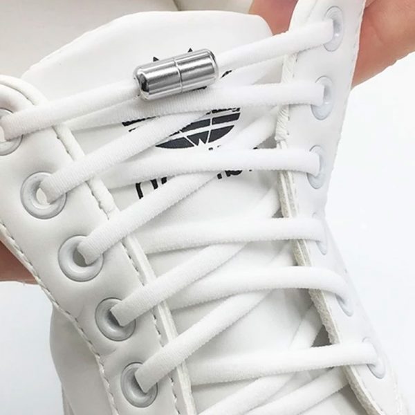 Sleek No Tie Shoelaces [2 Sets of Laces] - Image 4