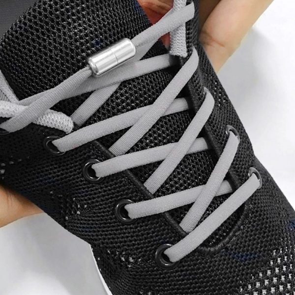 Sleek No Tie Shoelaces [2 Sets of Laces] - Image 3